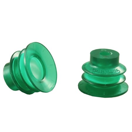 Fipa Bellows vacuum cup diam. 26 mm, Monoflex  green 50 Degrees 21.026.177.22-FI